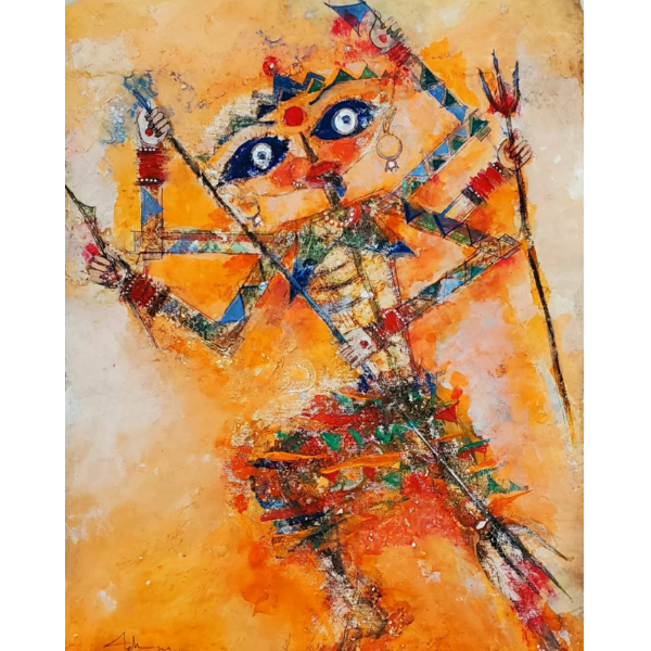 Handmade Kali Painting